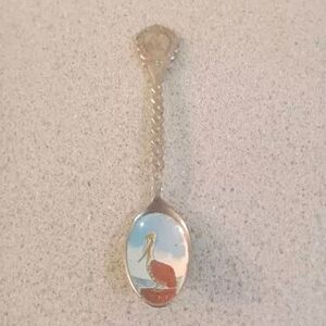 Vintage Collectors Silver Tone Travel Souvenir Spoon, "JAPAN", No Box